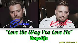 Boyzlife - Love the Way You Love Me (Color Coded Lyrics)