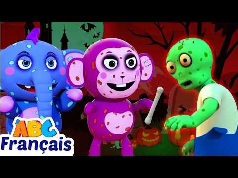 De nouveaux amis pour Halloween | Chansons effrayantes pour enfants À Bébé Chansons