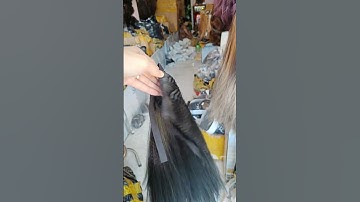 Cột tóc thẳng dài #toccot