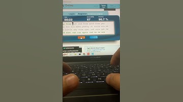 Typing speed | typing test | 1 minute typing challenge #typing #computer #typingspeed