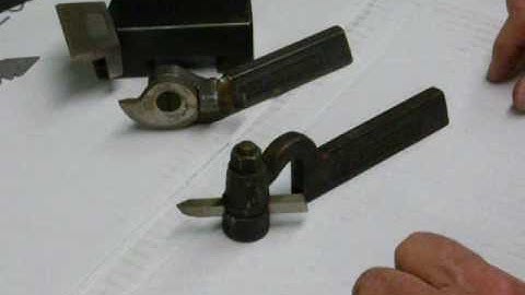 TOOL BIT GRINDING #3 South Bend Clausing logan Lathe tubalcain