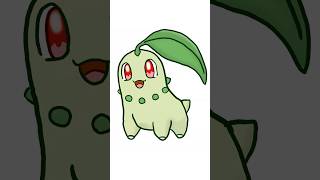 Day 65 #chikorita #cute #art #drawing #subcribe #sketch #pokemon #starterpokemon #gen2