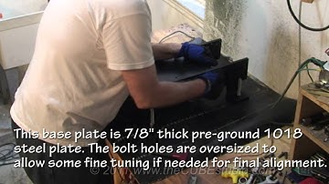 CNC Mill design build from scratch, Phase one - mill frame and XY table