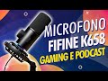 Stream e Podcast al TOP con il microfono FIFINE K658 RGB!