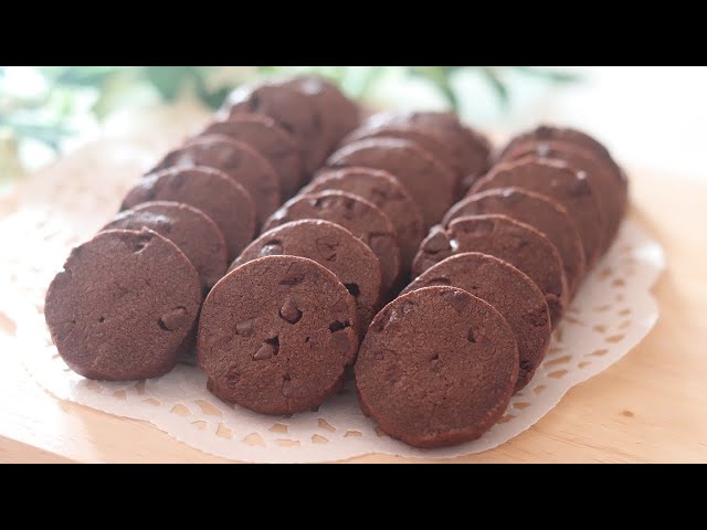 サックサク♡チョコレートアイスボックスクッキーの作り方／Icebox