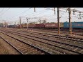 Mumbai Local Furiously Skipping Diva Jn | ANGE WAG-7 Twins with Navkar Tank Containers in Yard 🚆🔥