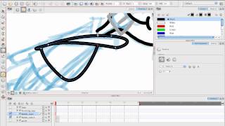 Toon Boom Animate Pro 2 Video Tutorials - 13 Drawing Using The Polyline Tool