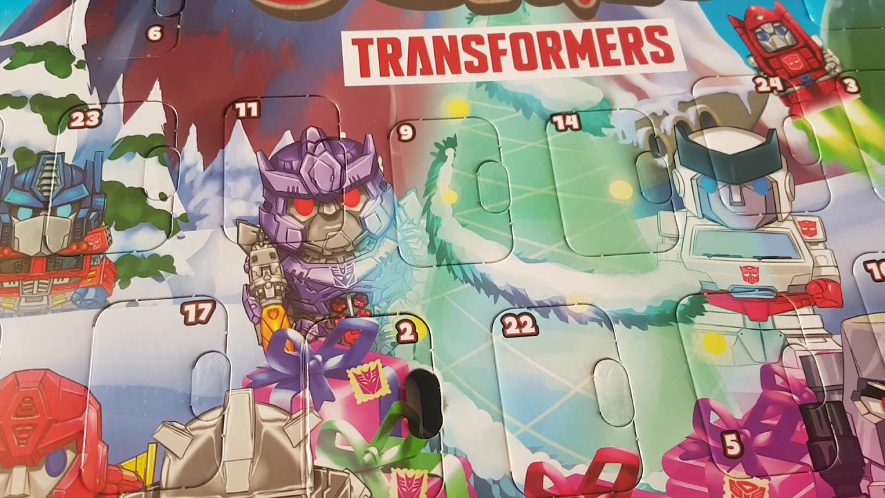 Transformers Ooshies  Advent Calender day 3 to 9