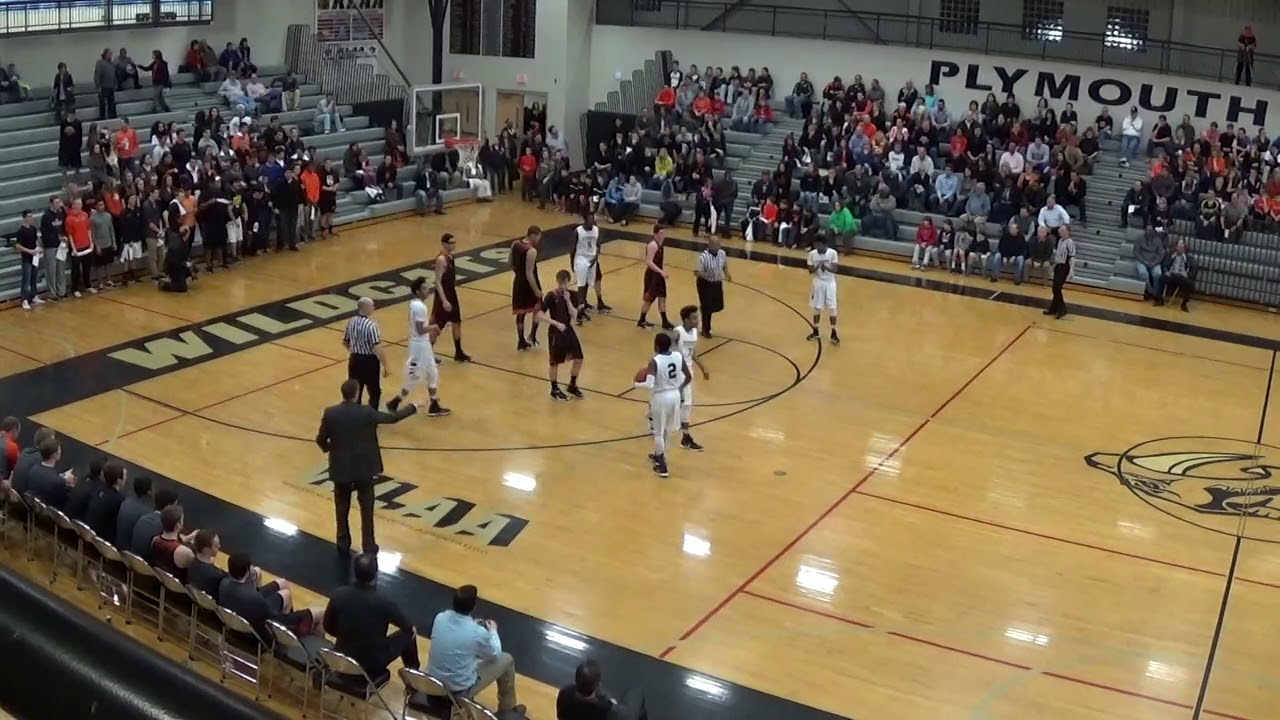 Plymouth vs Northville 2015 Boys Basketball District Championship Game