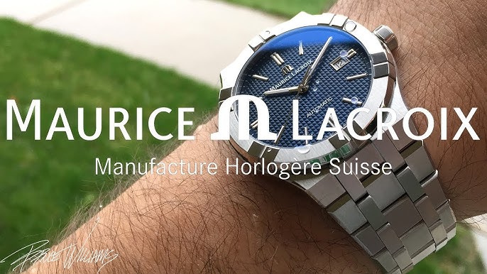 Maurice Lacroix Aikon Automatic Date 39mm AI6007-SS002-731-1 - YouTube