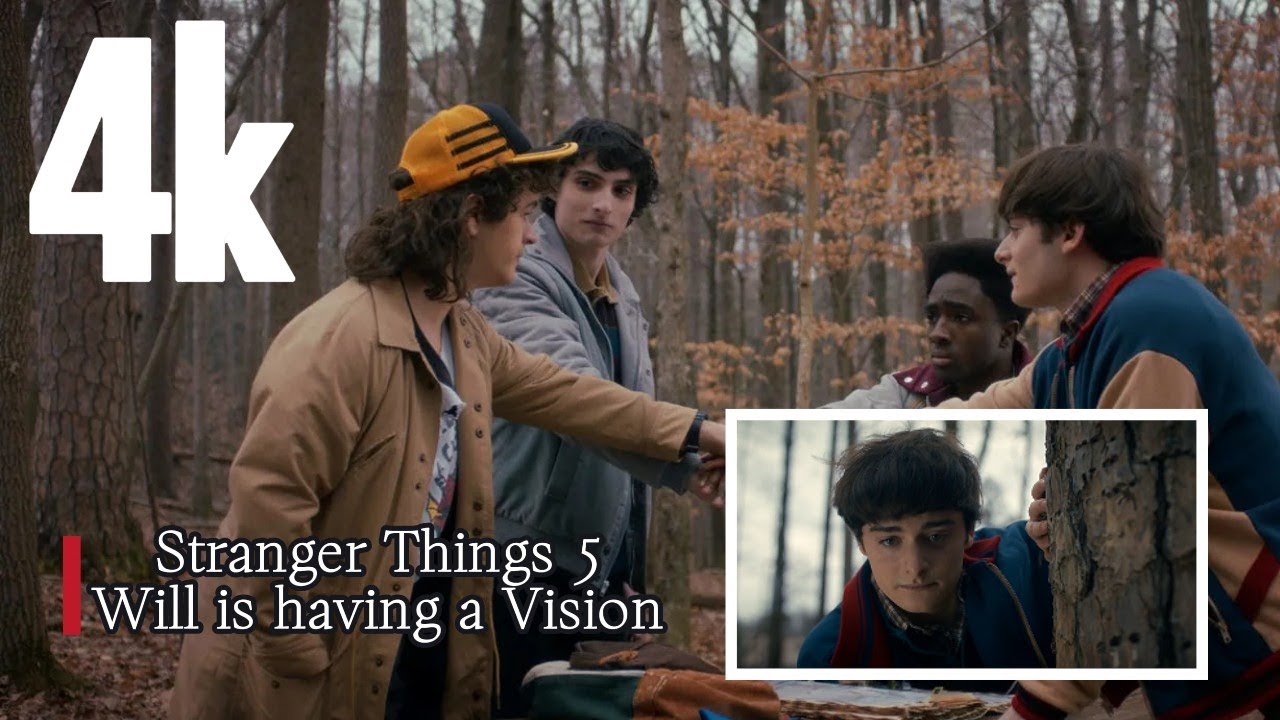 Stranger Things 5 | Volume 1 | Will is having a vision Scene (4k)