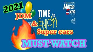 Thailand International Motor Expo 2021 4k Luxury Cars U0026 Bike thailand motorexpo supercars