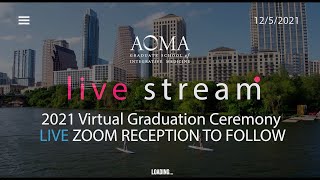 AOMA Virtual Graduation 2021