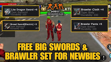 RAN Mobile: The Master Class - FREE BIG SWORD AND BRAWLER SET FOR NEWBIES