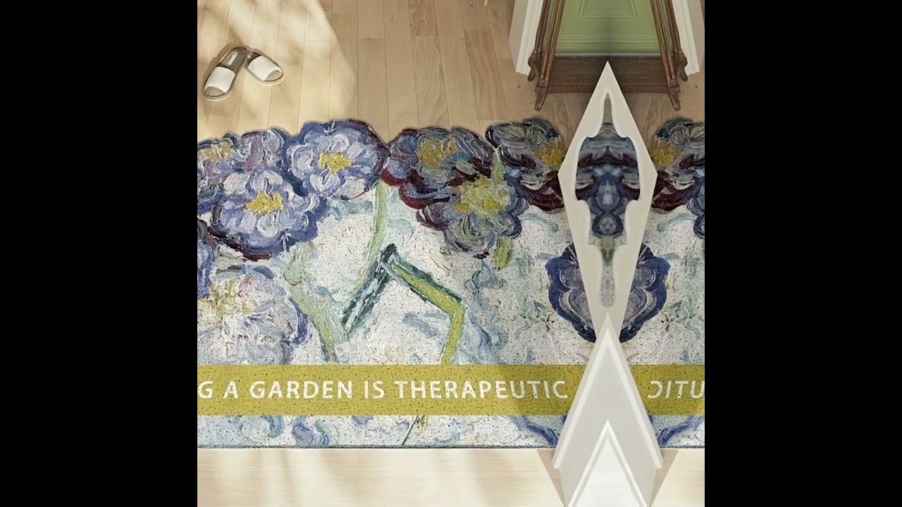 Therapeutic Bloom Garden Room Rug