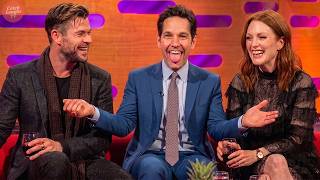 Paul Rudd Making Celebrities Lose It With Perfect Timing - Funny Celebrity Moments