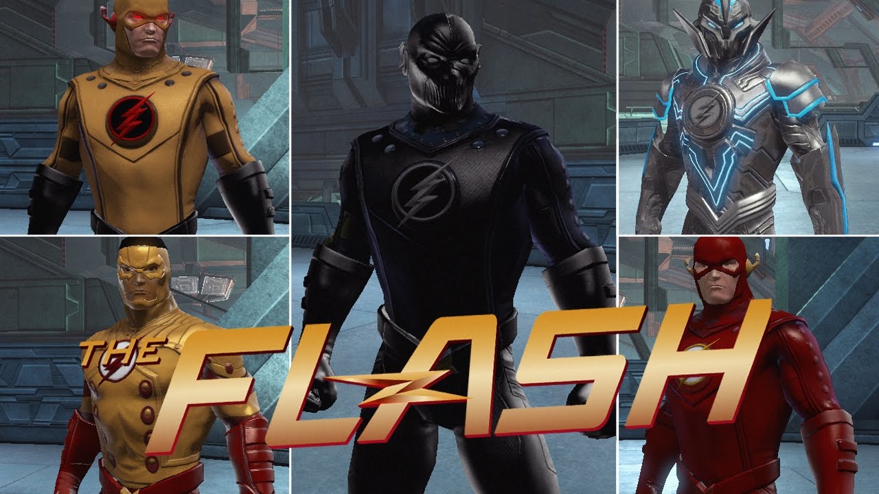 Dcuo Closet The Cw The Flashzoomthe Reverse Flashsavitar And Kid Flash