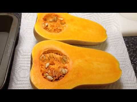 How to Bake Butternut Squash! Super Easy!