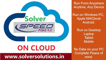 Online Speed Plus 9.0 on cloud Server