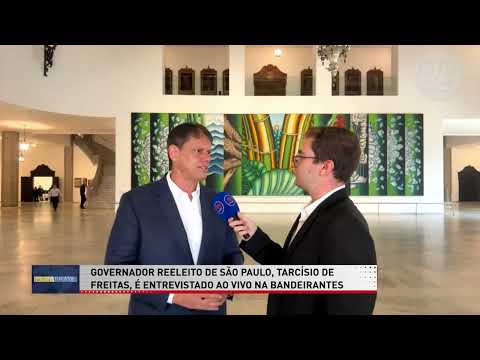 "We do not tolerate corruption," says Tarcísio de Freitas in an interview