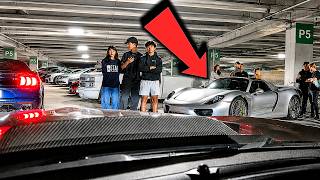 Street Racers SHUTDOWN the Parking Garage!