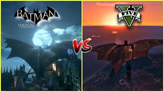 GTA 5 BATMAN MOD VS BATMAN ARKHAM KNIGHT_WHICH IS BEST?