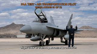 FAA TEST - AIR TRANSPORTATION PILOT - REGULATIONS Q8048, Q8052, Q8058, Q8059, Q8060 (61-72)