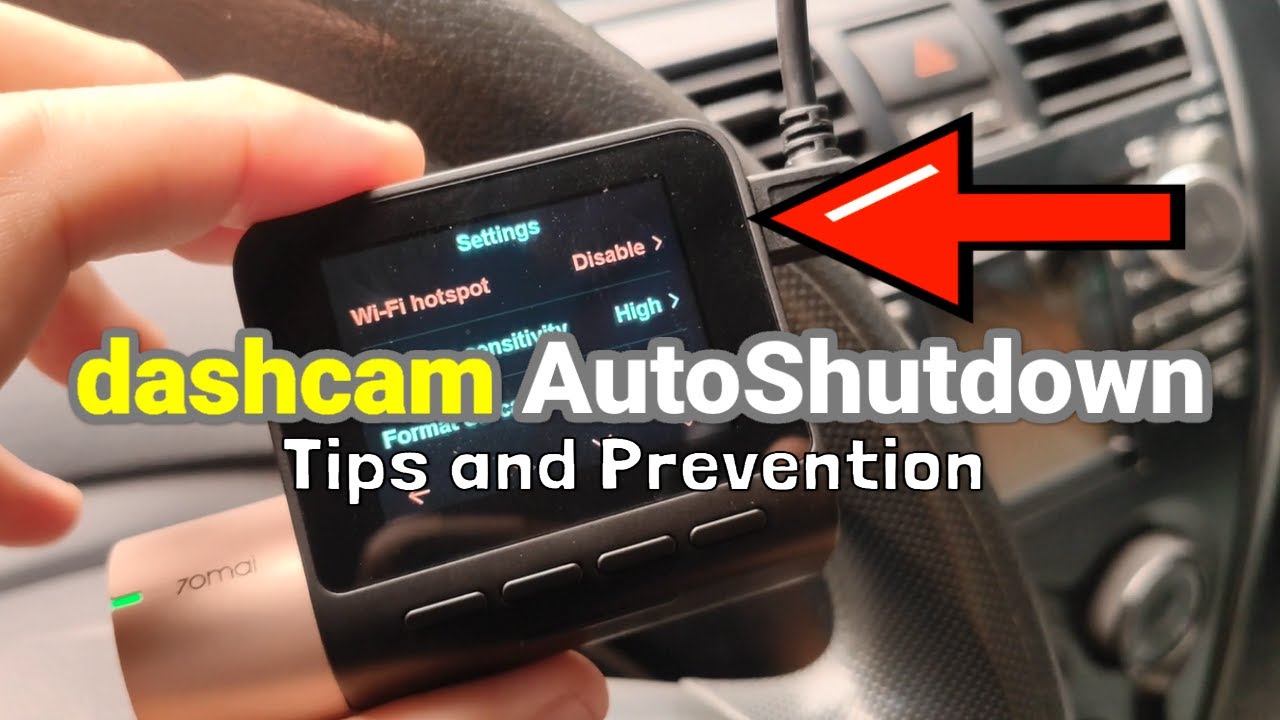 Dashcam Autoshutdown On and Off Problem Tips Possible Fix / Off On ang Dashcam Pwede nyo itong gawin