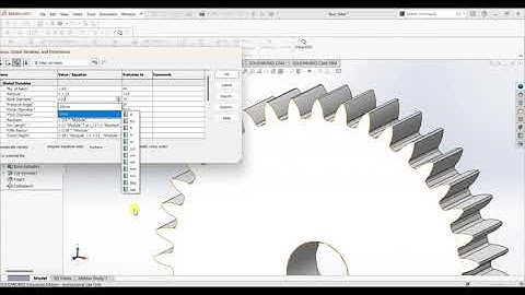 Spur Gear, Helical Gear and Straight Gear Design In SolidWorks | A Step-by-Step Tutorial