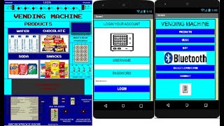Making Anroid APP Vending Machine from PIC18F45K22 in Proteus 8.1 screenshot 5