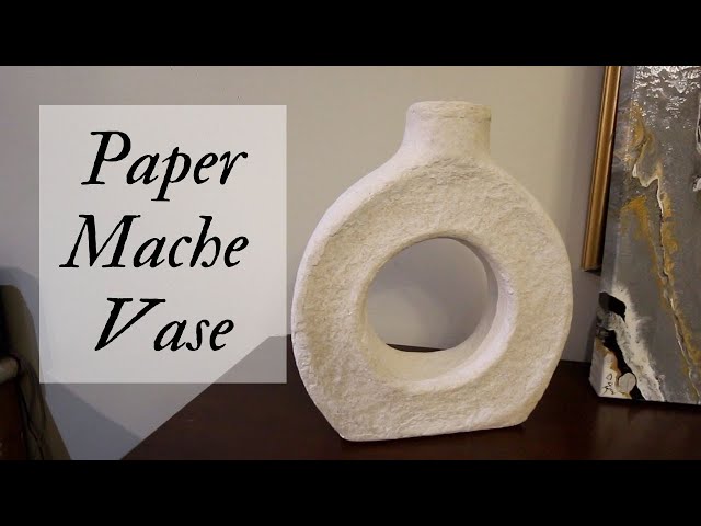 Paper Mache Vase