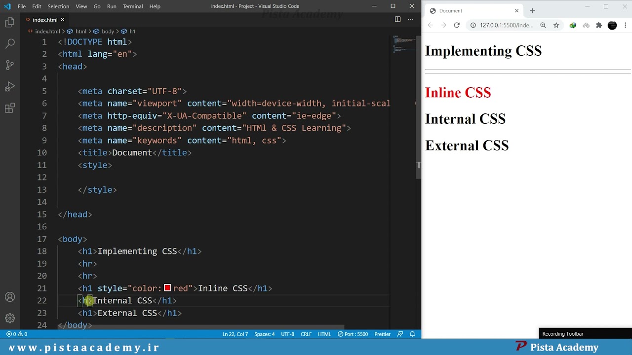 HTML & CSS -  جلسه چهاردهم