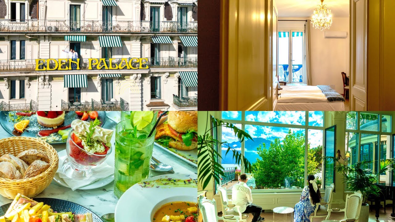 Hotel Eden Palace Au Lac|Breakfast,Dinner,Facilities,Room Tour|Montreux|Hotels in Switzerland