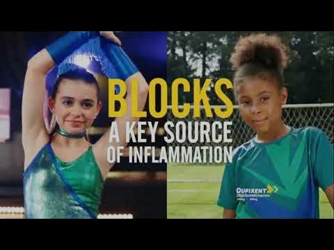 Dupixent 'Grace and Jolie' Television Commercial TV Ad (2022) (Soccer