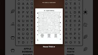 Easy Halloween Word Search Large Print | Puzzle Book for Seniors Look Inside