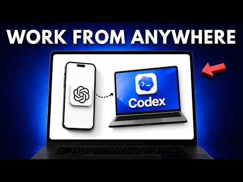 How to Use ChatGPT Codex REMOTELY from Your Phone