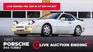 Going Live at the End of the 944 Turbo Auction