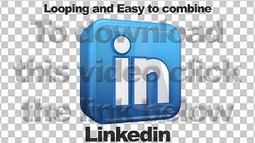 23 Videos of 3D Social Media Icons Rotating - Loop