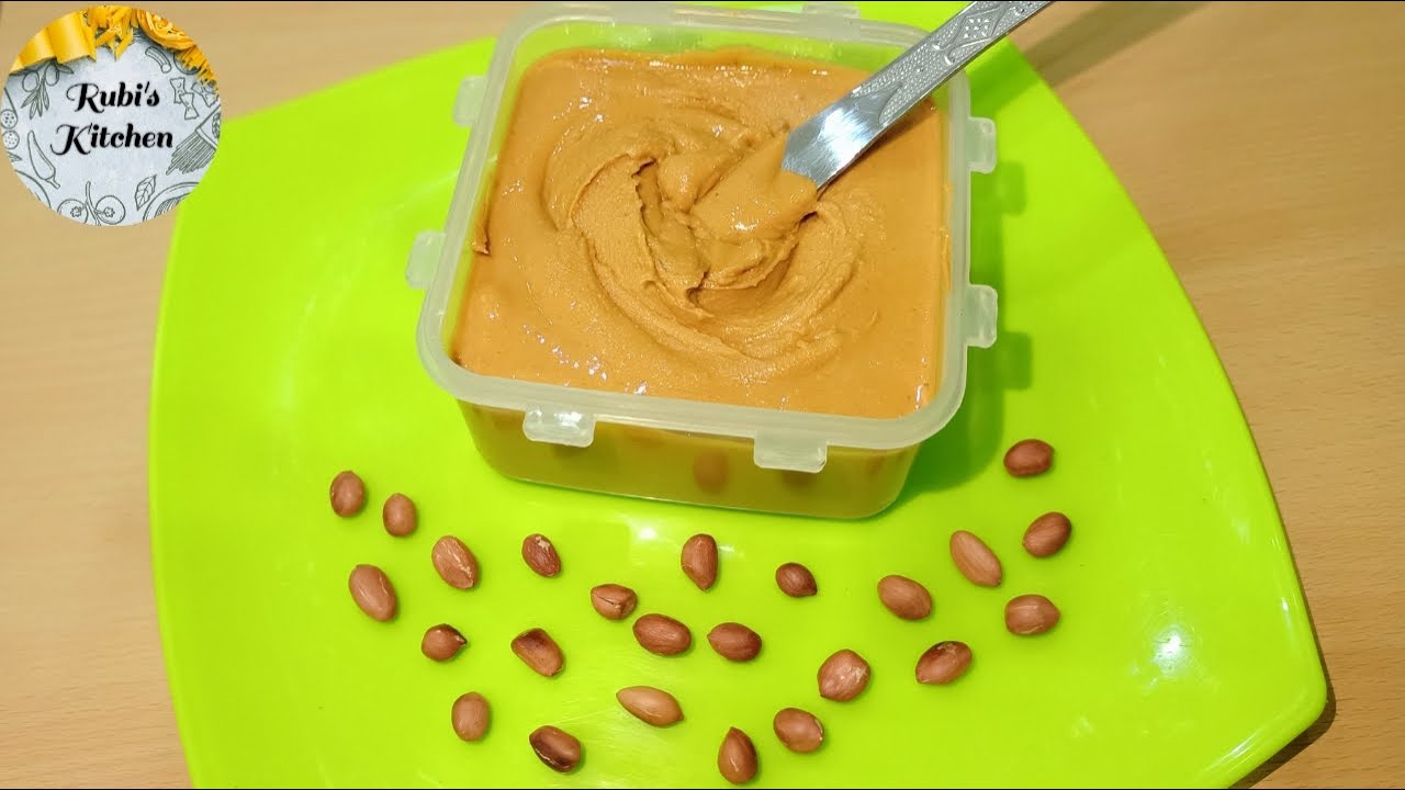5 MINUTE HOMEMADE PEANUT BUTTER RECIPE IN MIXIE MIXER GRINDER YouTube