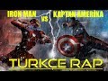 iron man vs Kaptan Amerika Rap Düellosu - Rapçi Süper Kahramanlar