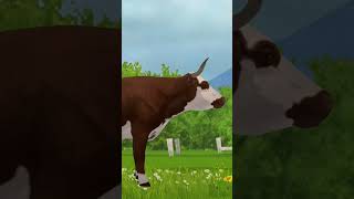 Animal Animation Kids | Cow, Wolf, Bull, Grass | Dance In The Grass