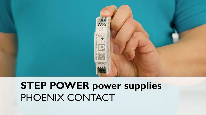 With STEP POWER power supplies, save space in the installation cabinet now