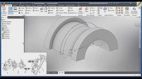 AUTODESK INVENTOR  - PRACTICE 3 in / Engineering drawing / Machine drawing