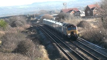 Saturday Pendolino Drag From Towyn 14-01-2012
