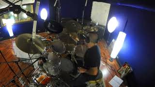 Michael Romeo/John Macaluso recording &quot;War Of The Worlds Pt2&quot;