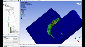 Ansys Workbench simulation turning simplified