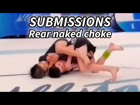 SUBMISSIONS, REAR NAKED CHOKE ! #fightingkids #fighting #train #training #submission #gold #win