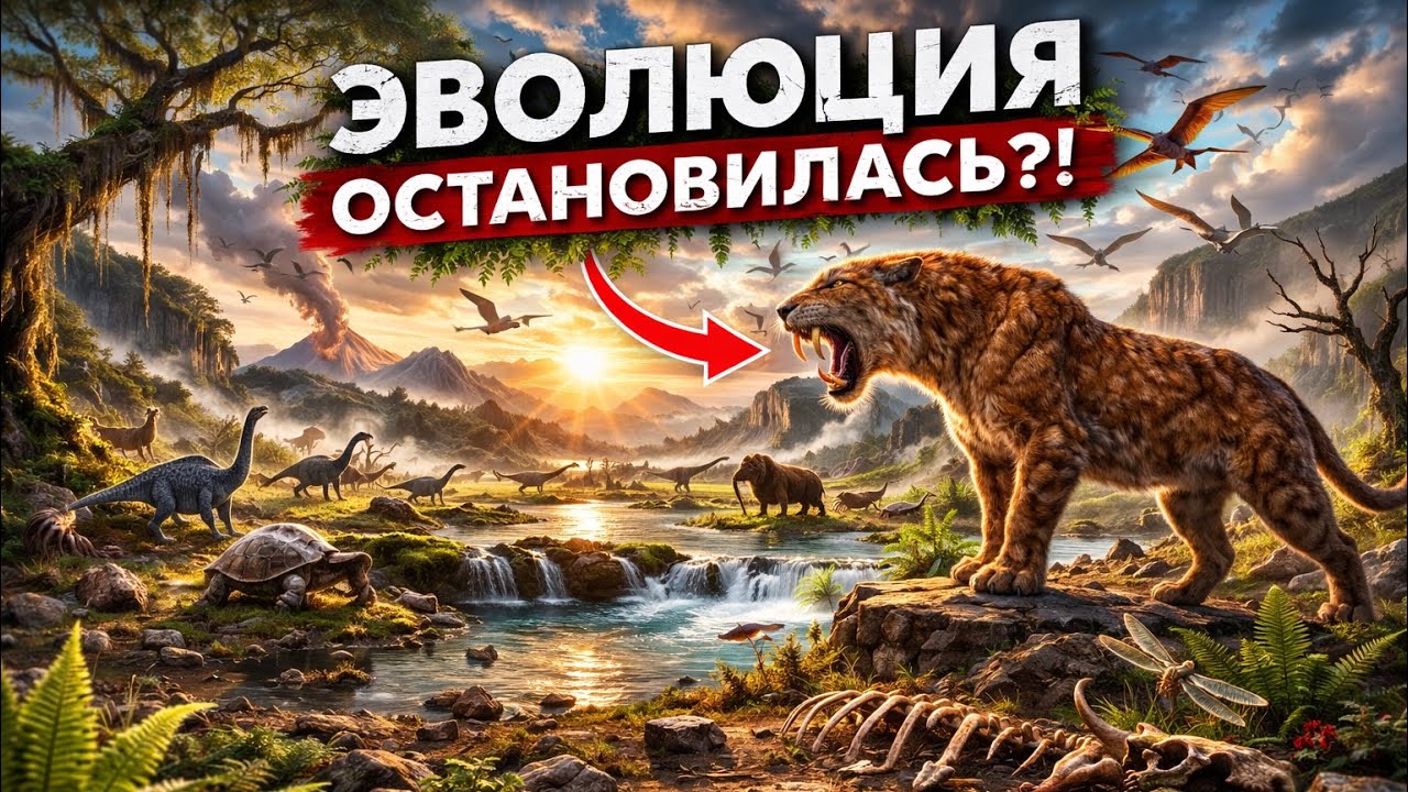 Момент Когда ЭВОЛЮЦИЯ ОСТАНОВИЛАСЬ?! | Документальный фильм для сна |