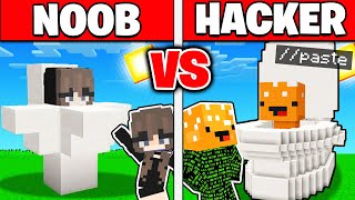 TRISEZ LA UN CONCURS DE CONSTRUIT SKIBIDI TOILET IN MINECRAFT vs ANA!