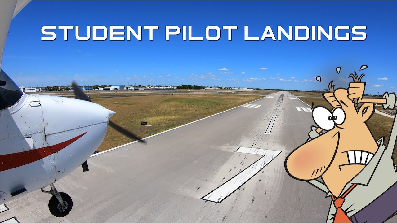 Landings Are The Most Difficult Part Of Flight Training| Porpoise Landing Recovery